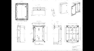 Spelsberg GEOS-S 3040-18-to/sw Schakelkast 400 x 300 x 180 Polycarbonaat Zwart 1 stuk(s)