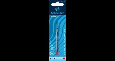 Schneider balpenvulling - Express 735 - penpunt M - rood - S-77101