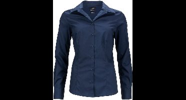 Daiber Dames/dames Longsleeve Business Shirt (Marine)