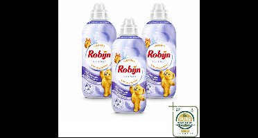 3 x Robijn – Wasverzachter – Puur & Zacht – 780 ml - Wasstrips - Wasverzachter - Wasverzachter Puur En Zacht - Wasverzachter Voor Katoen - Wasverzachter Voor Synthetische Stoffen - Wasverzachter Voor Blends