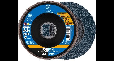 PFERD TOOLS POLIFAN PFC 115 Z40 PSF STEELOX/X-LOCK