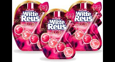 3 x Witte Reus - DeLuxe Toiletblok - Delicate Magnolia - 1 Toiletblok - Voordeelverpakking - 3 stuks