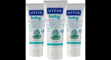 Vitis - Tandgel Baby - 3 x 30 ml - Voordeelverpakking