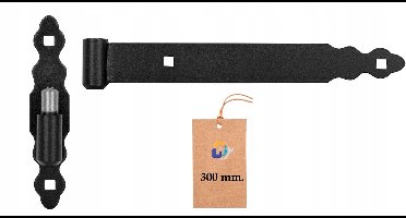 Scharnier 300mm voor Poorten, Deuren, Garages en Overkappingen