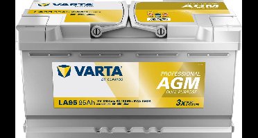 Varta LA95 - Accu - 95Ah - 12V - 850A(EN) - Grijs - Lood accu