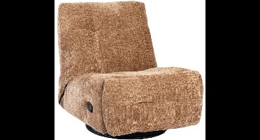Starfurn Relaxfauteuil Chill - Lichtbruin - Draaibaar - 97x78x90cm