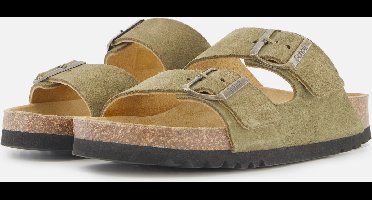 Scholl Josephine Sandalen groen Suede - Dames - Maat 39