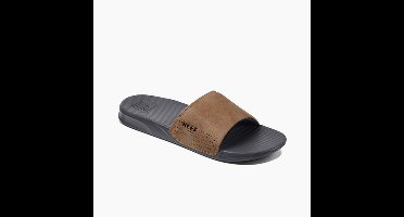 Slipper Reef Men One Slide Grey Tan-Schoenmaat 37,5