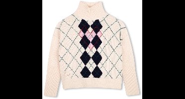 Zadig & Voltaire X60806 Trui Wit 6 Years Meisje