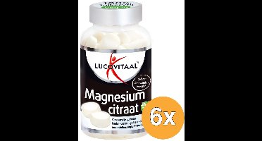 6x Lucovitaal Magnesium Citraat (60 gummies)