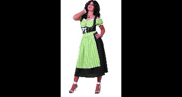 Dirndl suedine groen - Maat 46