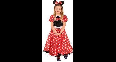 Kostuum Minnie Mouse kind - Maat 128