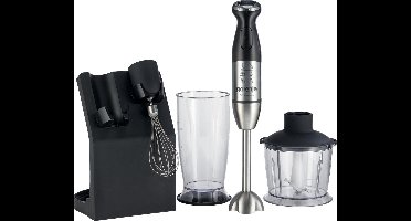 Gorenje HBC807QB 0,5 l Handmixer 800 W Zwart, Roestvrijstaal
