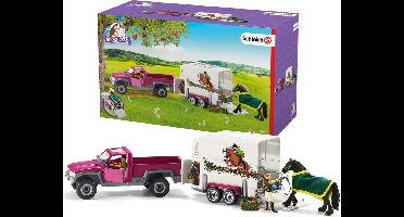 Schleich - Horse Club - Pickup met paardentrailer - 42346