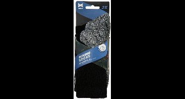 Xtreme Wandelsokken Hiking Katoen Zwart Maat 39/42 2-pak