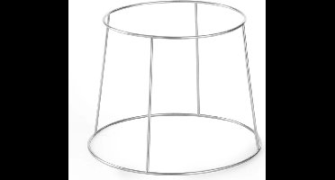 HENDI Standaard voor zeevruchtenplateaus van RVS - ø250 x 190 mm