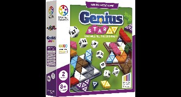 SmartGames Genius Star - Snel & Strategisch Denkspel - Meer dan 160.000 Puzzelcombinaties - Solospel & 2 Spelers - Vanaf 8 Jaar