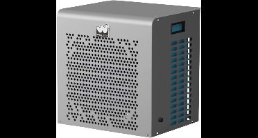 W'eau Mini Power Zwembad Warmtepomp - Zwembad Verwarming - Pool Heater - Energiezuinig - Warmtepomp - Elektrisch - 5kW - Staal - Grijs - Incl. Bypass Kit