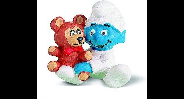 Schleich baby smurf met beer 20205