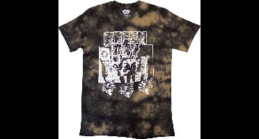 Green Day - Rev Radio Heren T-shirt - L - Zwart/Bruin