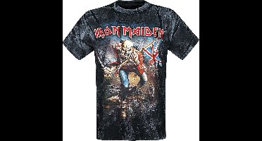 Iron Maiden The Trooper Allover Heren T-shirt - all/over - M