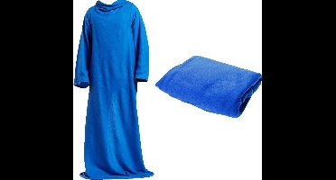 Fleece Deken met Mouwen