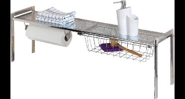 Wenko Keukenrek Met Keukenrolhouder Exquisite Chrome