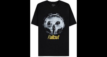 Fallout Vault 33 - Into The Wasteland Heren T-shirt - zwart - S