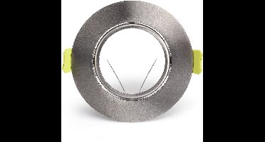 Integral inbouwspot Satijn Nikkel rond kantelbaar | zaagmaat 7cm | incl. GU10 fitting excl. lichtbron | GU10