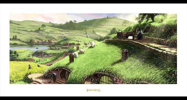 Lord of the Rings Art Print Disturber of the Peace 59 x 30 cm