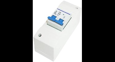 Dubbelpolige zekeringautomaat 10A m module