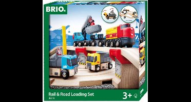 BRIO Spoor en Weg Transportset - 33210