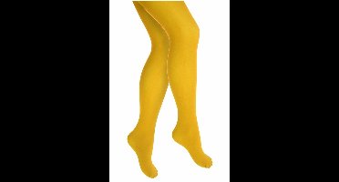 Panty Geel - Nylon - Kinderen - Maat 116-128