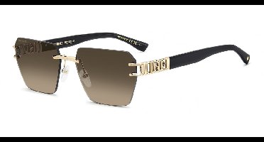 Dsquared2 D2 0173/S GOLD/BROWN SHADED 58/17/145 Herrenbrillen Zonnebrillen