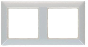 Jung AS500 Afdekraam schakelmateriaal - AS582WW - E32SU