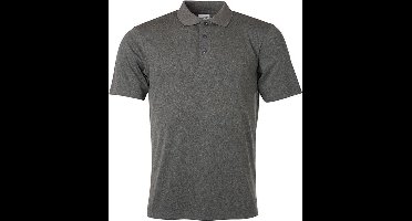 James and Nicholson Heren Actief Polo (Donkergrijs Melange)