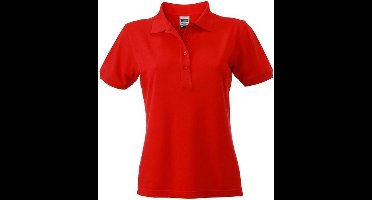 James and Nicholson Dames/dames Werkkleding Poloshirt (Rood)