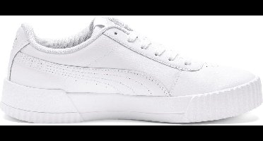 PUMA Carina L Dames Sneakers - Puma White-Puma White-Puma Silver
