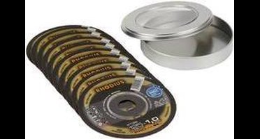 Rhodius XT38 210746 Doorslijpschijf recht 115 mm 1 set(s) RVS, Staal