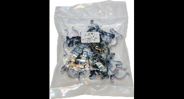 Gereedschapklem Eec-6A 25mm - Zakje met 25 stuks