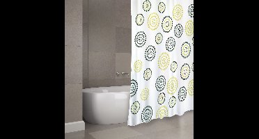 Boraboi® Waterbestendig Douchegordijn met Antibacteriële Coating en Schimmelwerende Eigenschappen, Inclusief Ringen
