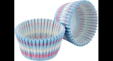 Cupcake vormpjes, 32 Stuks, Blauw - Tala