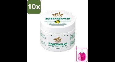 10 x Goldline - Bodycrème - Slakkenkracht - Huidverzorging - Verzachtend - 250 ml - Bulkverpakking - Huidverzorging - Douchemop - Slakkenkracht