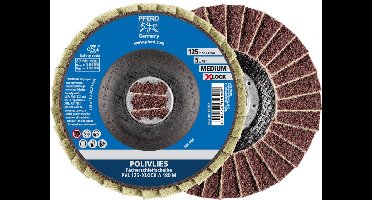 PFERD TOOLS POLIVLIES PVL 125 X-LOCK A 180 M