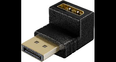 DisplayPort Hoekadapter 90° Omhoog - 8K 144Hz