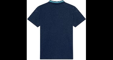 Manchester City Polo Heren - Maat M - Lifestyle - Poloshirt voor Volwassenen - Donkerblauw - Man City Fanmerchandise