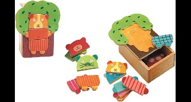 Djeco - Djeco Houten Puzzel Arbra Doudou