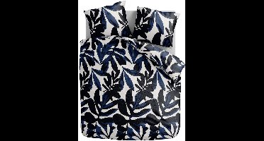 Zydante Dekbedovertrek Set 240x220 cm - Dekbedhoes met 2 Kussenslopen - Painted Leafs