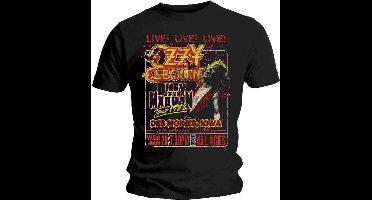 Ozzy Osbourne - Diary Of A Madman Tour Heren T-shirt - S - Zwart