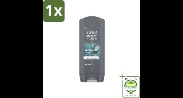 1 x Dove Douchegel Men+ Care Eucalyptus + Mint 400 ml - Douchegel Mannen - Eucalyptus Mint - Hydratatie Huid - 3 In 1 Douchegel - Huidverzorging Mannen